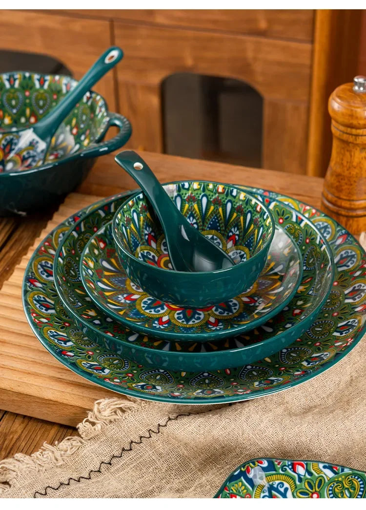 Bohemia ceramic rice bowl serving plate by ๐๐ ๐๐๐ ๐น๐๐๐๐ ๐ป๐๐๐๐ ๏ฟฝ