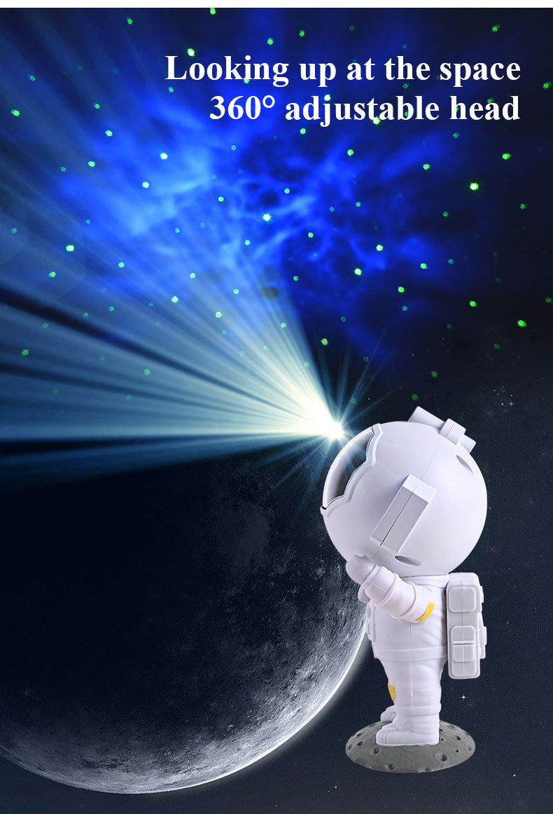 Galaxy Star Projector Starry Sky Night Light Astronaut Lamp Home Room Decor Decoration Bedroom Decorative Luminaires Gift - 𝕄𝕮 𝕋𝕙𝕖 𝔹𝕝𝕒𝕔𝕜 𝔻𝕚𝕒𝕞𝕠𝕟𝕕