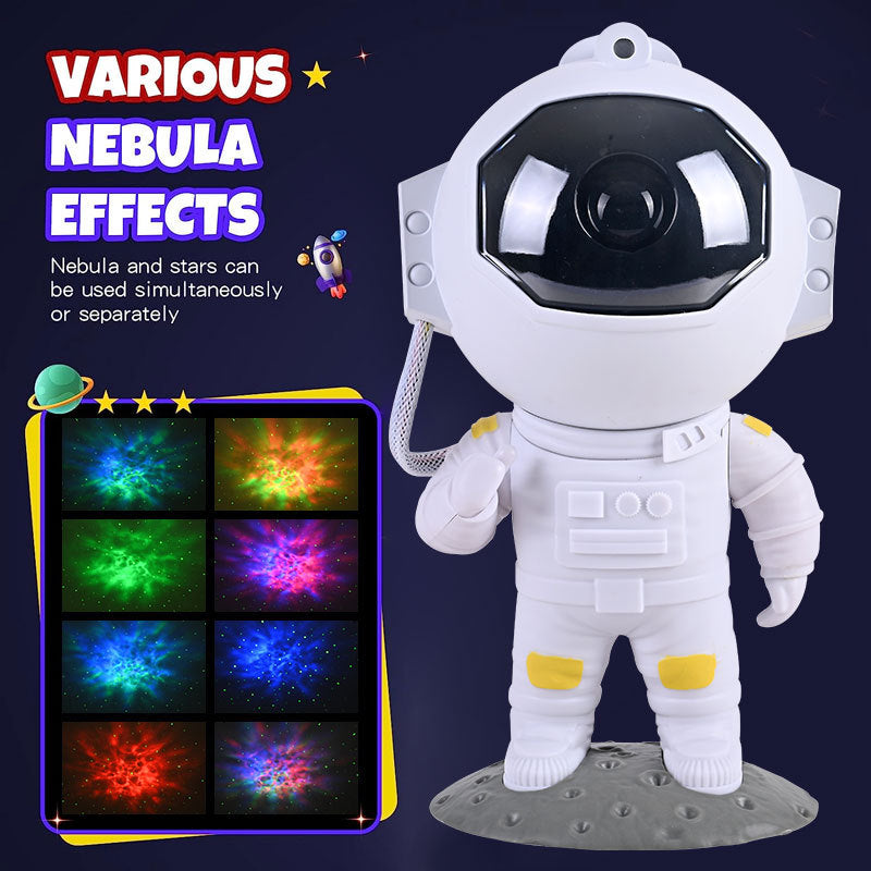 Galaxy Star Projector Starry Sky Night Light Astronaut Lamp Home Room Decor Decoration Bedroom Decorative Luminaires Gift - 𝕄𝕮 𝕋𝕙𝕖 𝔹𝕝𝕒𝕔𝕜 𝔻𝕚𝕒𝕞𝕠𝕟𝕕