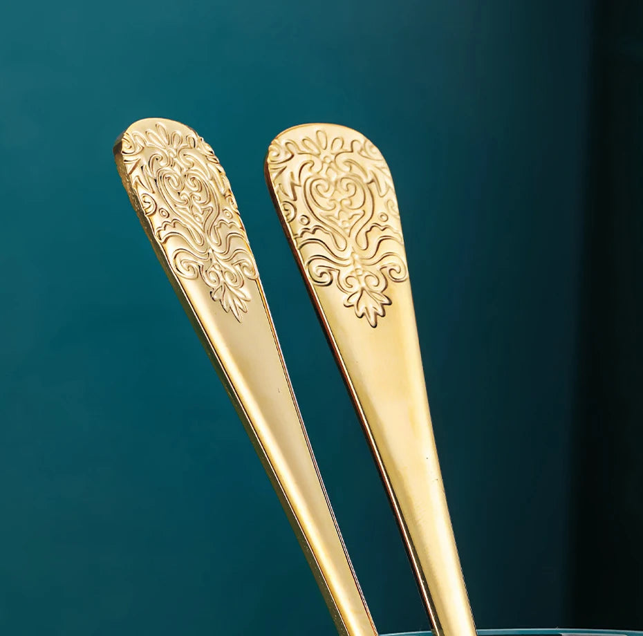 16/24-piece silverware set by 𝕄𝕔 𝕋𝕙𝕖 𝔹𝕝𝕒𝕔𝕜 𝔻𝕚𝕒𝕞𝕠𝕟