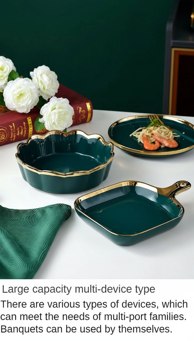 18-piece ceramic dinnerware set by 𝕄𝕔 𝕋𝕙𝕖 𝔹𝕝𝕒𝕔𝕜 𝔻𝕚𝕒𝕞𝕠𝕟�