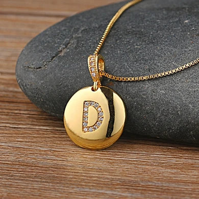 Nidin initial letter necklace by 𝕄𝕔 𝕋𝕙𝕖 𝔹𝕝𝕒𝕔𝕜 𝔻𝕚𝕒𝕞𝕠𝕟�