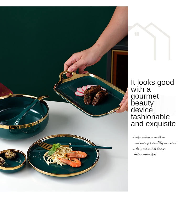 18-piece ceramic dinnerware set from 𝕄𝕔 𝕋𝕙𝕖 𝔹𝕝𝕒𝕔𝕜 𝔻𝕚𝕒𝕞𝕠𝕟�