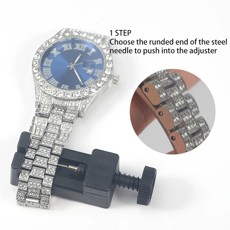 Set of three men's silver watches by 𝕄𝕔 𝕋𝕙𝕖 𝔹𝕝𝕒𝕔𝕜 𝔻𝕚𝕒𝕞𝕠𝕟�