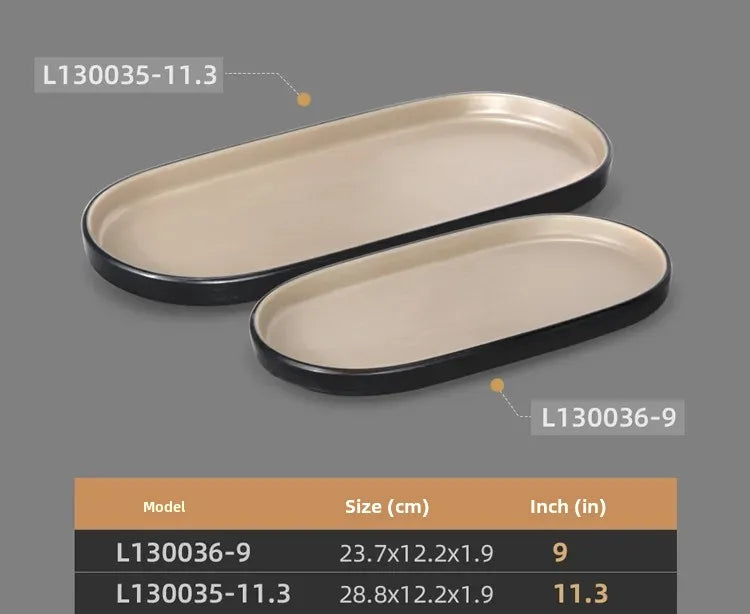 Rectangular Japanese style melamine dinner plate by 𝕄𝕔 𝕋𝕙𝕖 𝔹𝕝𝕒𝕔𝕜 𝔻𝕚𝕒𝕞𝕠�