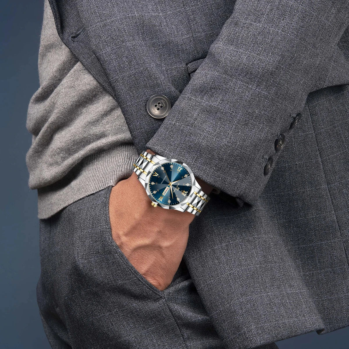 Men's luxury watch by 𝕄𝕔 𝕋𝕙𝕖 𝔹𝕝𝕒𝕔𝕜 𝔻𝕚𝕒𝕞𝕠𝕟𝕕