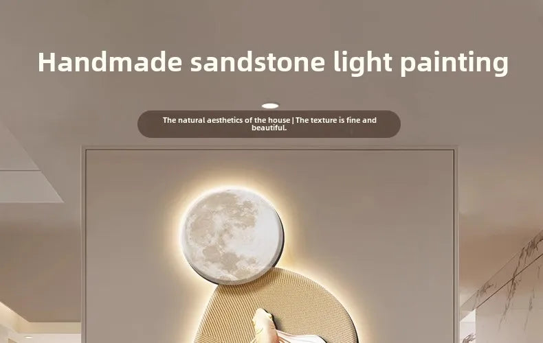 3D koi wall decoration painting poster by MC THE BLACK DIAMOND featuring vibrant koi fish artwork on a textured surface