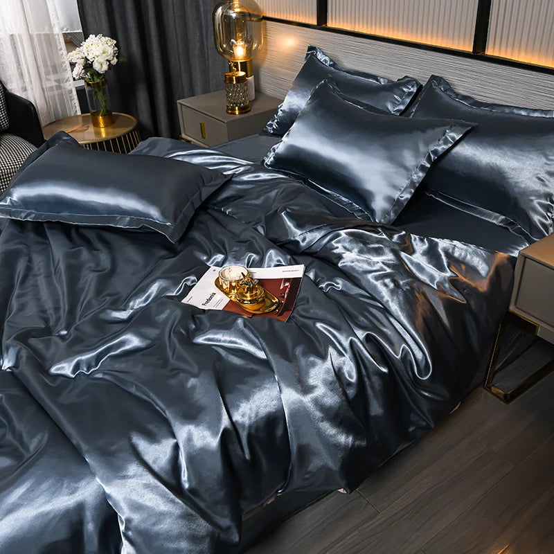 Double-sided color bedding set from 𝕄𝕔 𝕋𝕙𝕖 𝔹𝕝𝕒𝕔𝕜 𝔻𝕚𝕒𝕞𝕠𝕟�