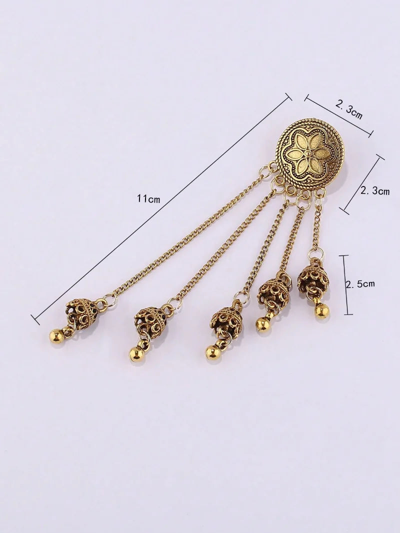 Vintage ethnic bell earrings by 𝕄𝕔 𝕋𝕙𝕖 𝔹𝕝𝕒𝕔𝕜 𝔻𝕚𝕒𝕞𝕠𝕟𝕕