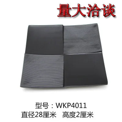 Black melamine bone plate BBQ cover by 𝕄𝕔 𝕋𝕙𝕖 𝔹𝕝𝕒𝕔𝕜 𝔻𝕚𝕒𝕞𝕠𝕟