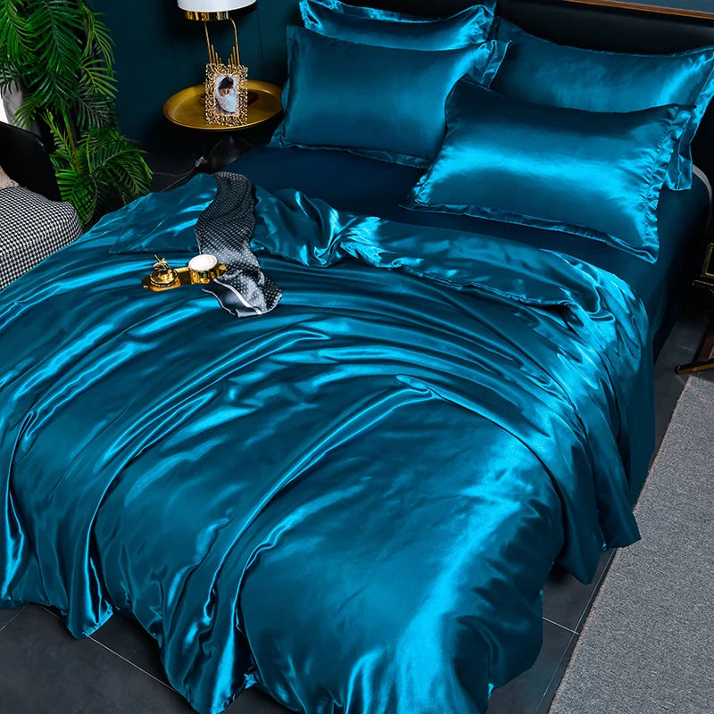 A/B double-sided color bedding set by 𝕄𝕔 𝕋𝕙𝕖 𝔹𝕝𝕒𝕔𝕜 𝔻𝕚𝕒𝕞𝕠𝕟