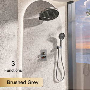 3 Brushed Grey R
