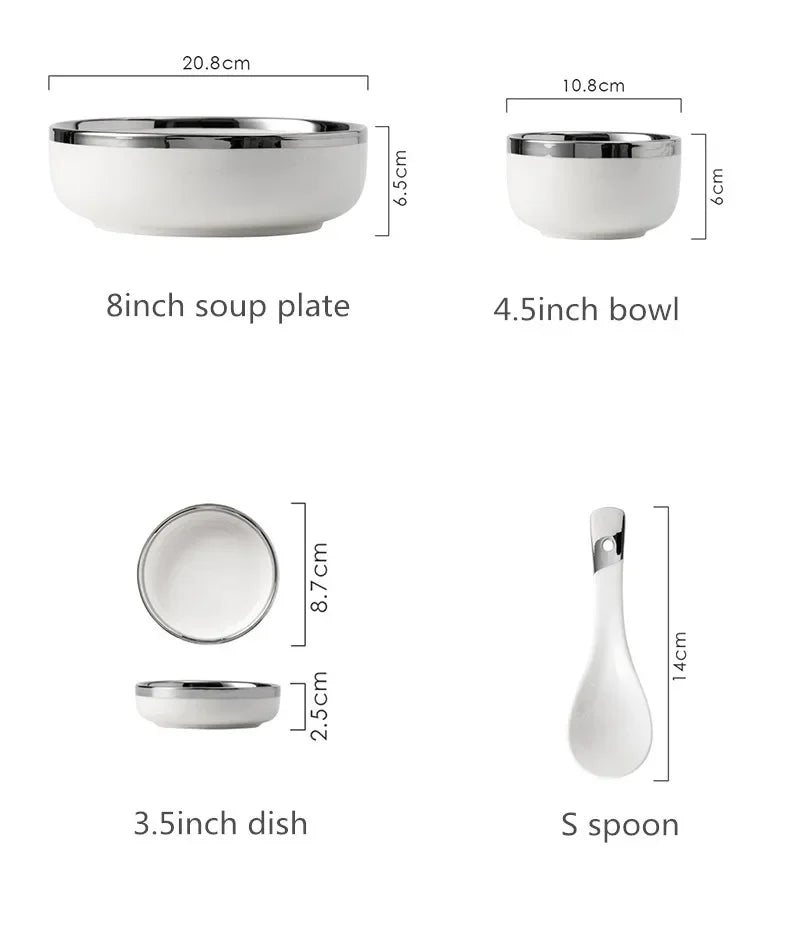MC Dinnerware Set For Family