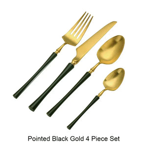 Pointed Black Gold