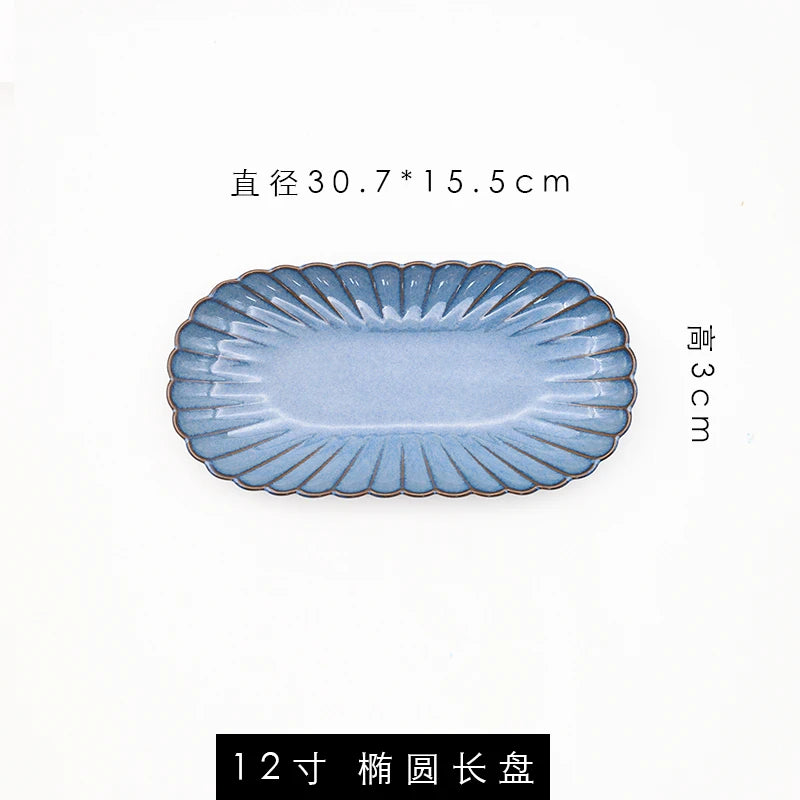 Retro ceramic dinner plate from 𝕄𝕮 𝕋𝕙𝕖 𝔹𝕝𝕒𝕔𝕜 𝔻𝕚𝕒𝕞𝕠𝕟𝕕