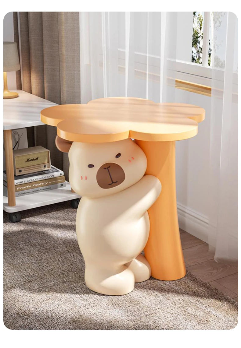 MC THE BLACK DIAMOND animal figurines for home decor on a table, featuring detailed and stylish animal sculptures.