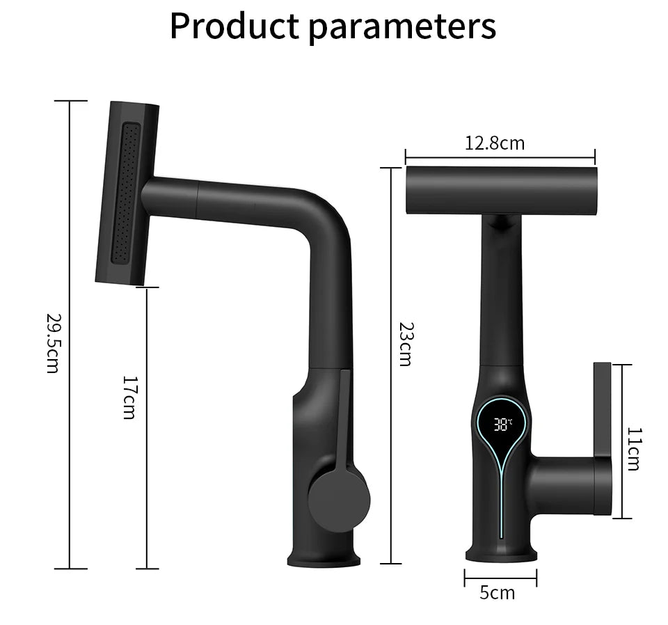 Waterfall bathroom basin faucet by 𝕄𝕔 𝕋𝕙𝕖 𝔹𝕝𝕒𝕔𝕜 𝔻𝕚𝕒𝕞𝕠𝕟�