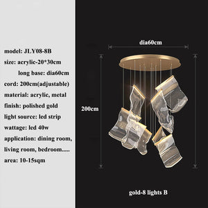 gold 8 lights B