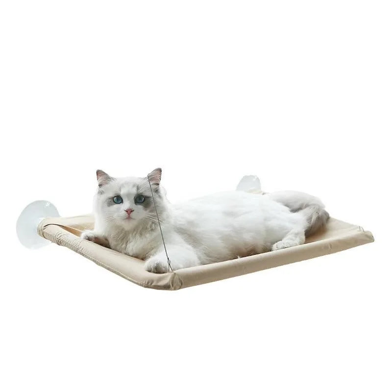 Cat window bed with suction cup hammock by 𝕄𝕔 𝕋𝕙𝕖 𝔹𝕝𝕒𝕔𝕜 𝔻𝕚𝕒𝕞𝕠𝕟