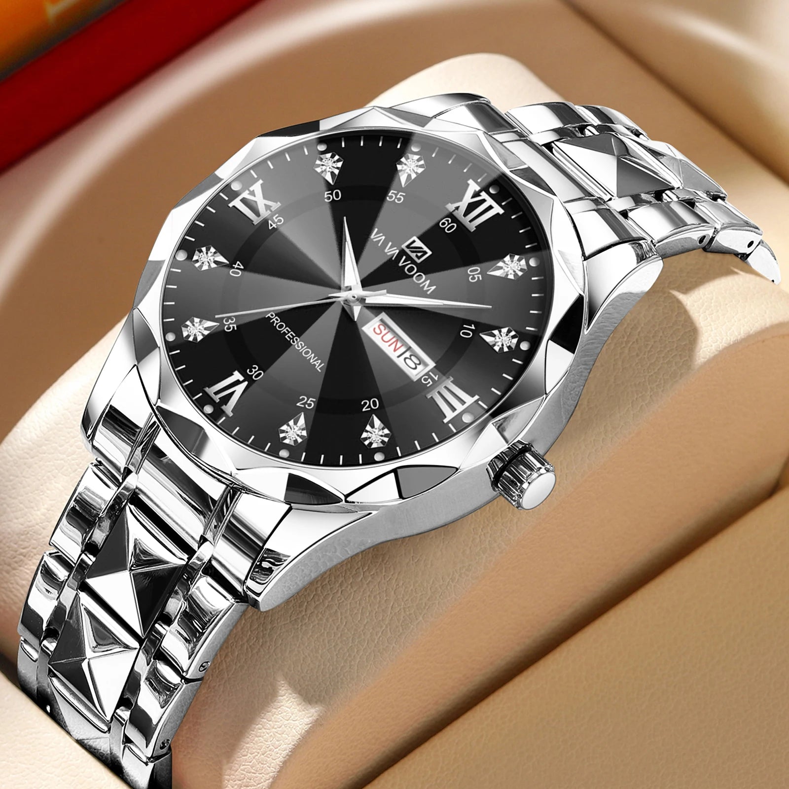 Men's luxury wristwatch by 𝕄𝕔 𝕋𝕙𝕖 𝔹𝕝𝕒𝕔𝕜 𝔻𝕚𝕒𝕞𝕠𝕟�