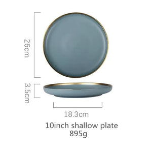 10inch shallow plate