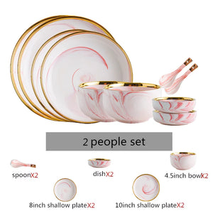 2 people set