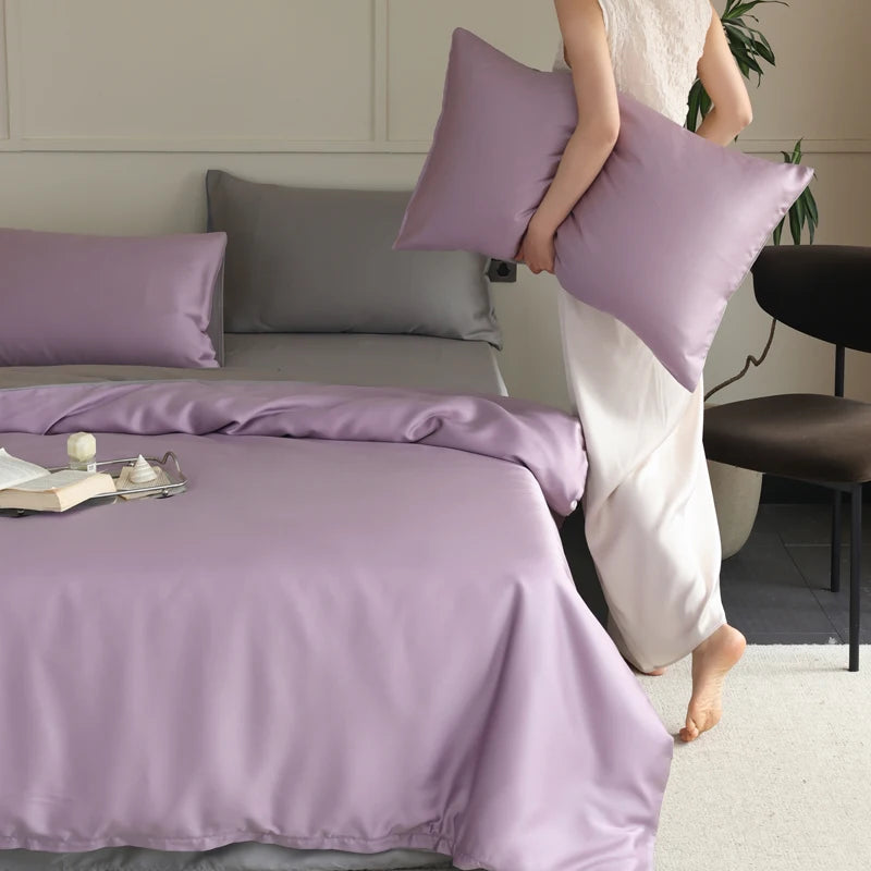 MC Collection 100% Mulberry Silk Bedding Set from 𝕄𝕔 𝕋𝕙𝕖 𝔹𝕝𝕒𝕔𝕜 𝔻𝕚𝕒𝕞𝕠