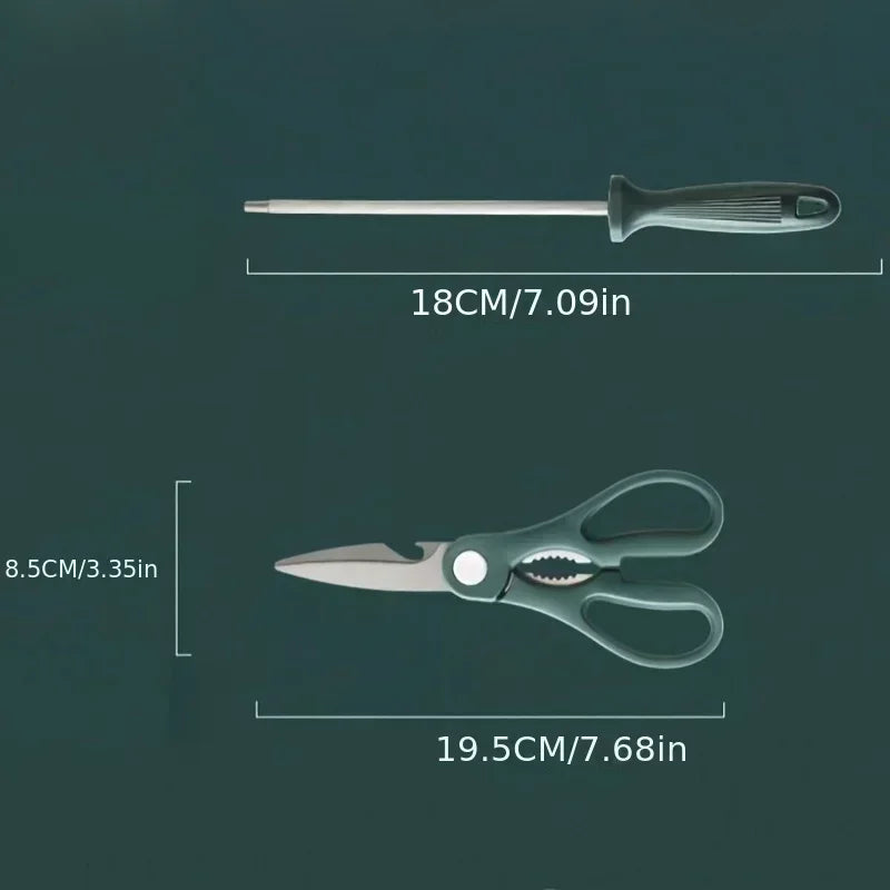 Kitchen knife set by 𝕄𝕔 𝕋𝕙𝕖 𝔹𝕝𝕒𝕔𝕜 𝔻𝕚𝕒𝕞𝕠𝕟𝕕�