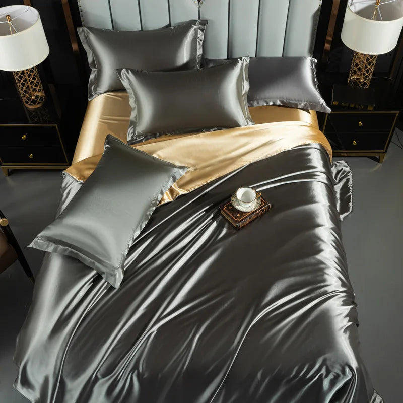 Double-sided color bedding set by 𝕄𝕔 𝕋𝕙𝕖 𝔹𝕝𝕒𝕔𝕜 𝔻𝕚𝕒𝕞𝕠𝕟�