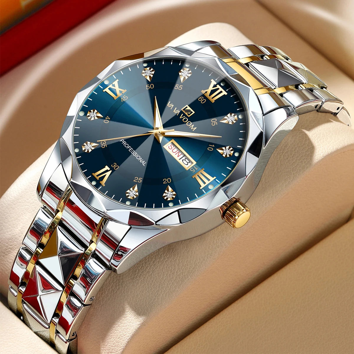 Men's luxury watch by 𝕄𝕔 𝕋𝕙𝕖 𝔹𝕝𝕒𝕔𝕜 𝔻𝕚𝕒𝕞𝕠𝕟𝕕