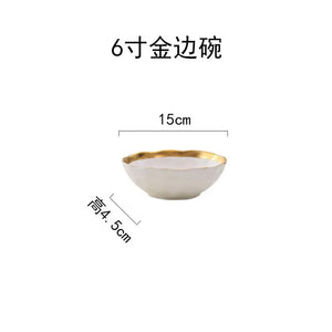 5.6 inch white bowl