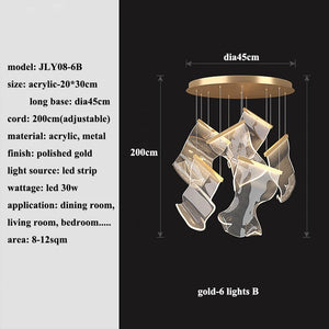 gold 6 lights B