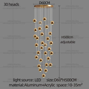 30 heads