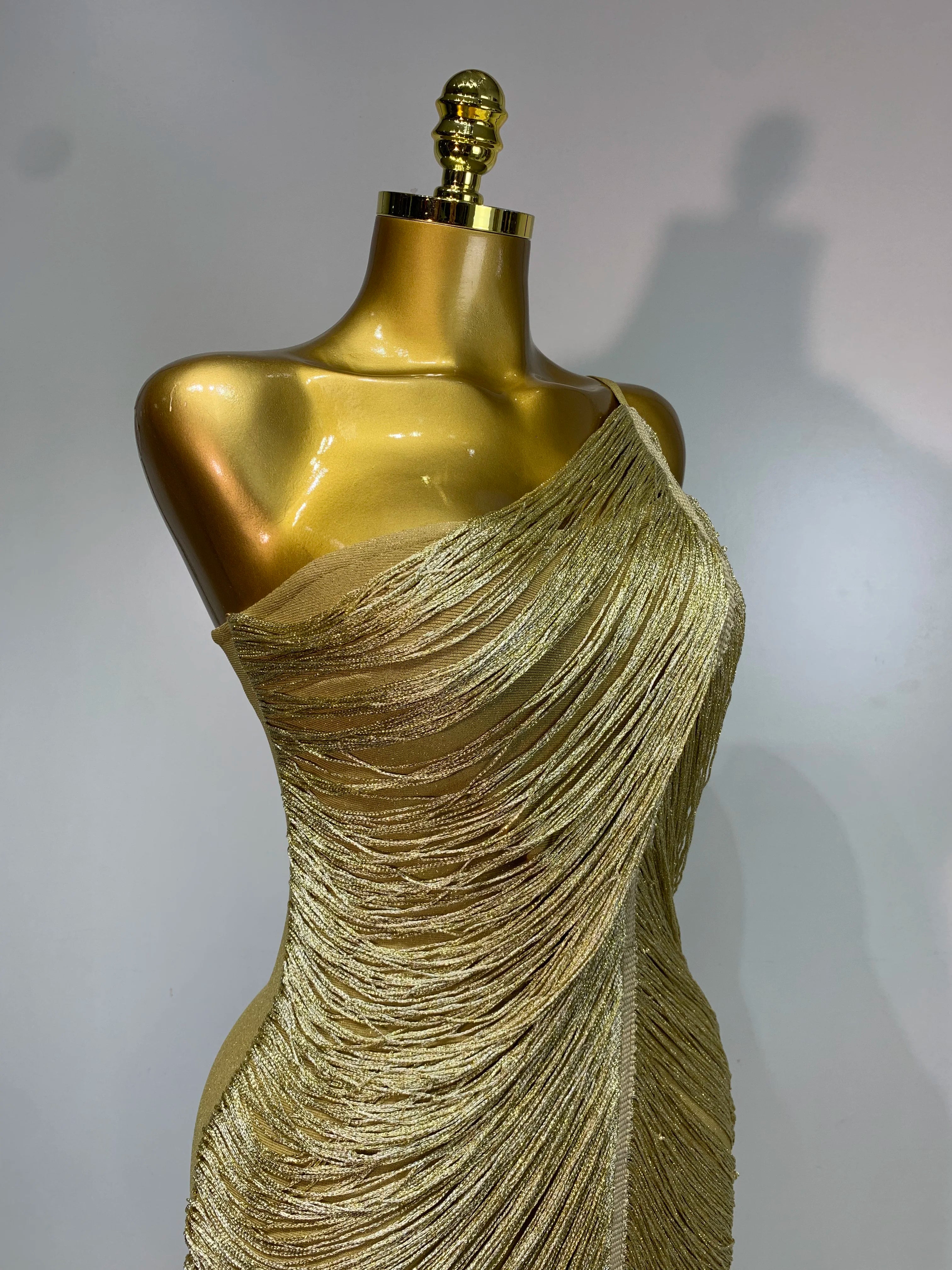 MC Women Dress by MC THE BLACK DIAMOND featuring a stylish, elegant design in a vibrant color, perfect for fashionable occasions.