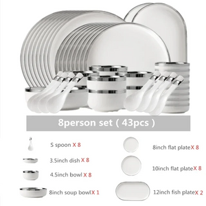 8 person set
