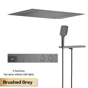 3 Brushed Grey