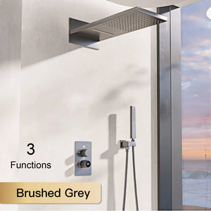 3 Brushed Grey S