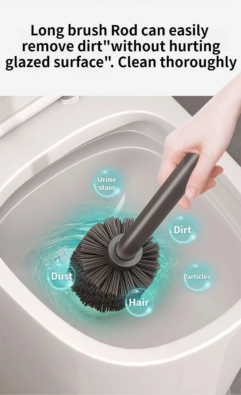 Wall-mounted bathroom storage rack with suction cup and toilet brush by 𝕄𝕔 𝕋𝕙𝕖 𝔹𝕝𝕒𝕔𝕜 𝔻𝕚𝕒𝕞�