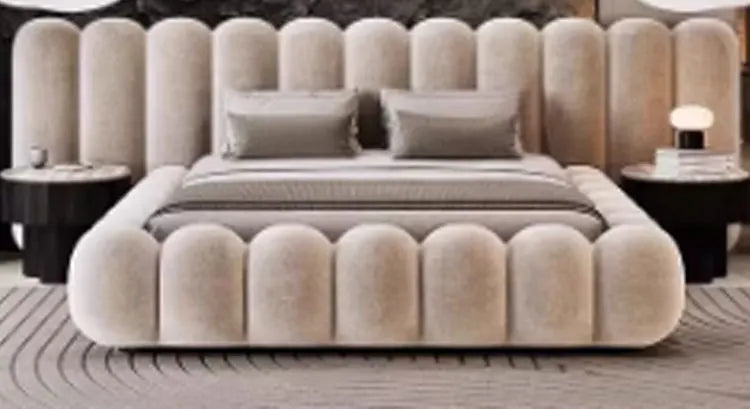 Large wooden bed from 𝕄𝕔 𝕋𝕙𝕖 𝔹𝕝𝕒𝕔𝕜 𝔻𝕚𝕒𝕞𝕠𝕟𝕕�