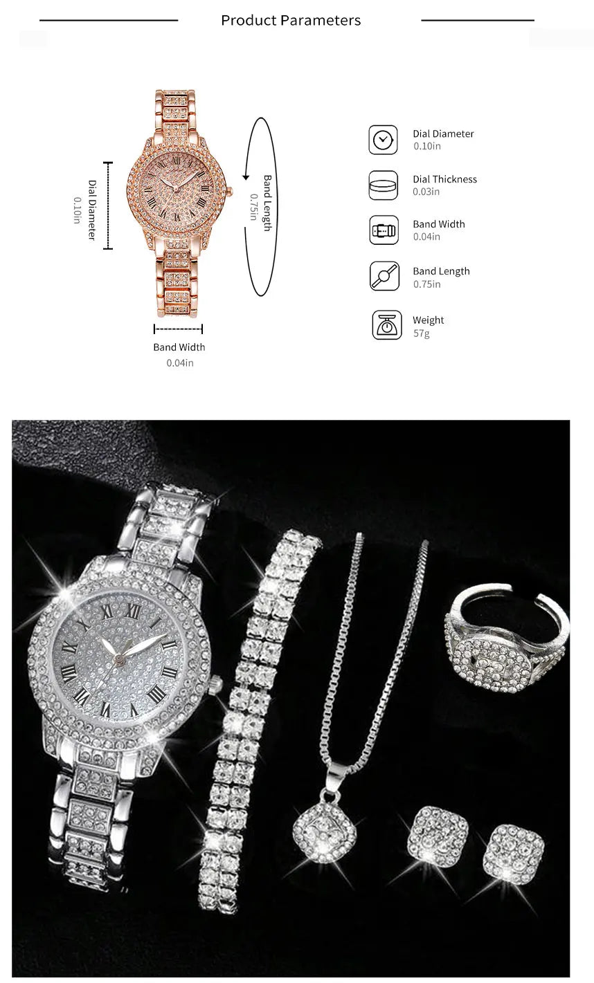 Six women's luxury alloy watches by 𝕄𝕔 𝕋𝕙𝕖 𝔹𝕝𝕒𝕔𝕜 𝔻𝕚𝕒𝕞𝕠𝕟�