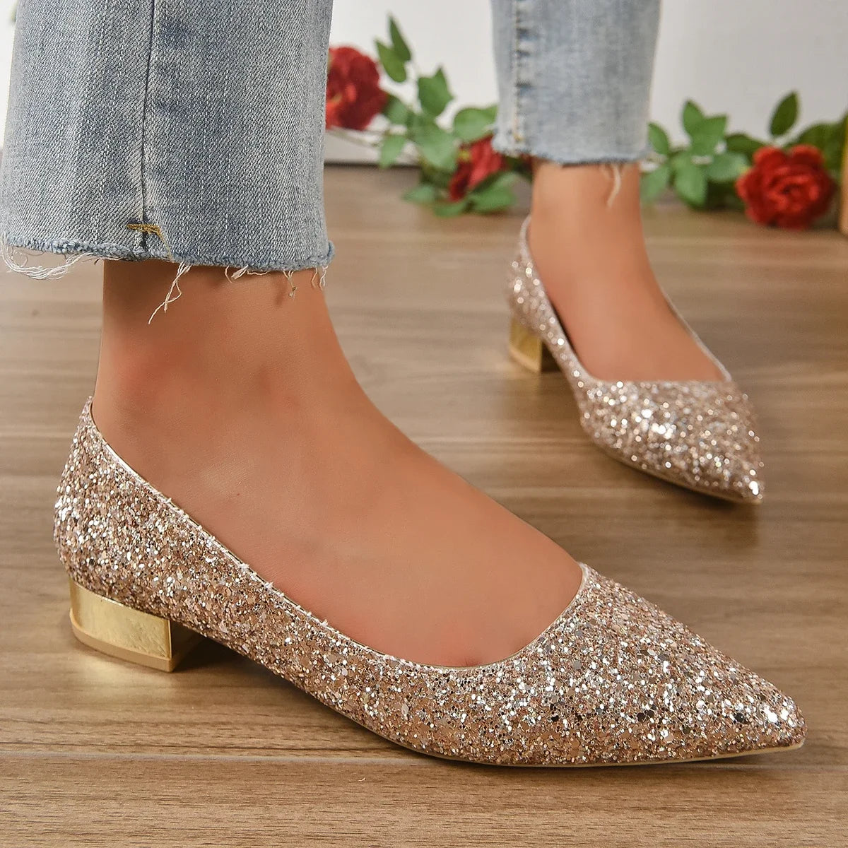 Women's flat shoes by MC THE BLACK DIAMOND in candy colors, spring and summer loafers, size 35-42, stylish and comfortable footwear.