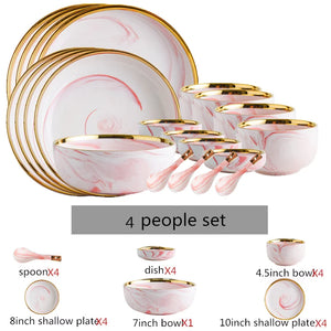 4 people set