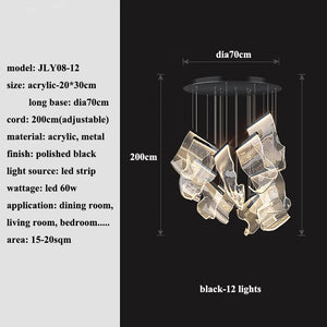black 12 lights