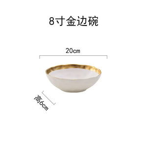 7.5 inch white bowl