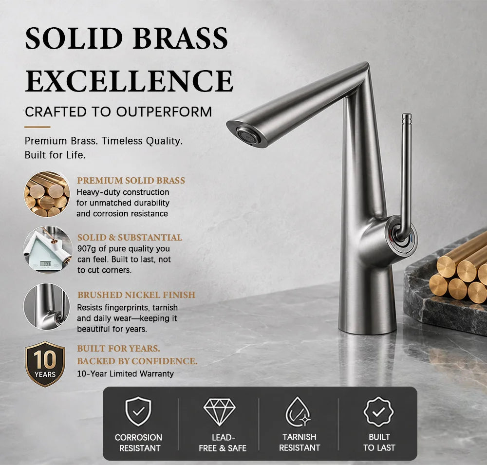 MC Solid Brass Basin Faucet