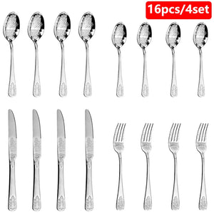16 pièces argentées