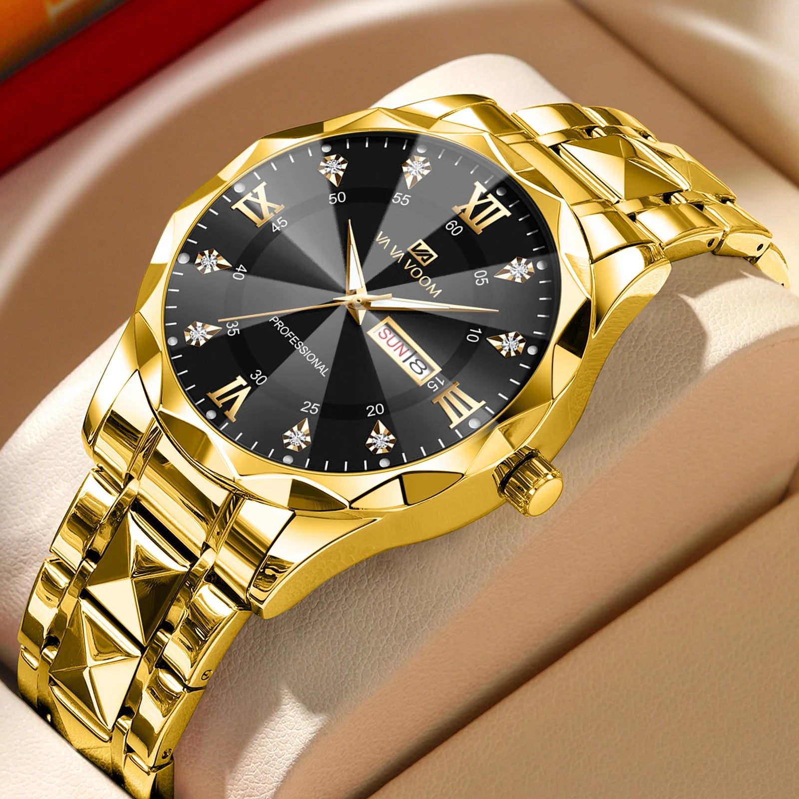Men's luxury watch by 𝕄𝕔 𝕋𝕙𝕖 𝔹𝕝𝕒𝕔𝕜 𝔻𝕚𝕒𝕞𝕠𝕟𝕕