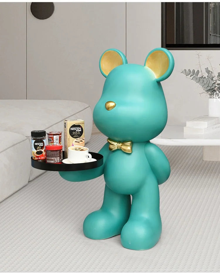Creative doll bear figurine by 𝕄𝕔 𝕋𝕙𝕖 𝔹𝕝𝕒𝕔𝕜 𝔻𝕚𝕒𝕞𝕠𝕟�