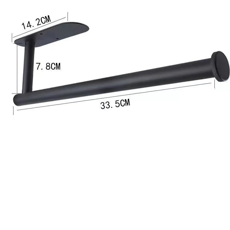 Self-adhesive stainless steel paper towel holder from 𝕄𝕔 𝕋𝕙𝕖 𝔹𝕝𝕒𝕔𝕜 𝔻𝕚𝕒𝕞𝕠
