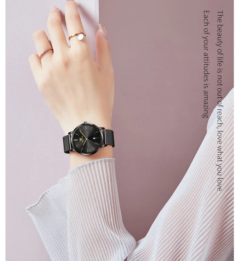 Minimalist leather strap women's watch by 𝕸𝖔𝖍𝖆𝖒𝖆𝖉 ♛ 𝕮𝖔𝖑𝖑𝖊𝖈𝖙𝖎𝖔�